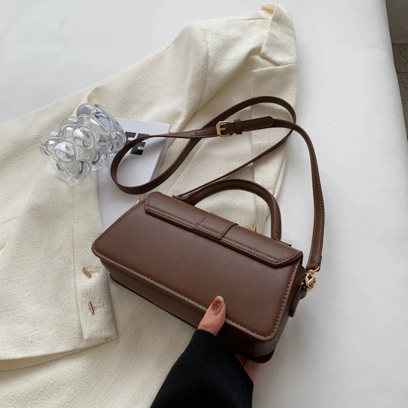 Vintage PU Leather Handbag