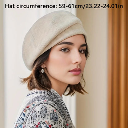 Vintage Wool Beret Hat