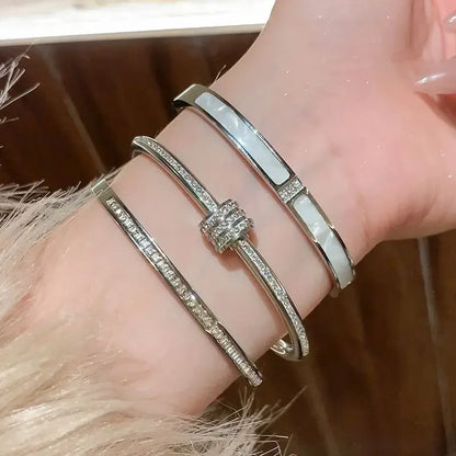 Titanium Bangles Bracelet